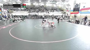 215 lbs Placement Matches (16 Team) - Gage Robinson, Thunder Basin High School vs Michael Swan, Natrona County