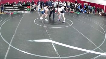 132 lbs Quarterfinal - Brennen Rodriguez, Spring Valley vs Sebastian Acero, Desert Oasis