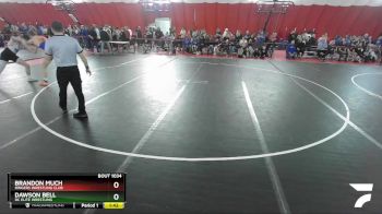 152 lbs Champ. Round 2 - Brandon Much, Ringers Wrestling Club vs Dawson Bell, DC Elite Wrestling