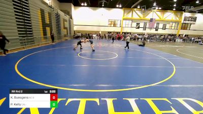 149B lbs Rr Rnd 2 - Koy Buesgens, NC State vs Paul Kelly, Cal-Baptist