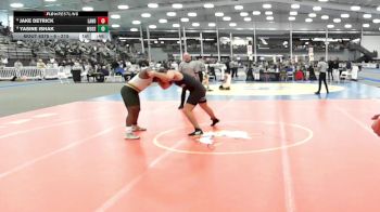 6 - 215 lbs 5th Place Match - Yasine Ishak, Woodbridge Senior vs Jake Detrick, Landstown