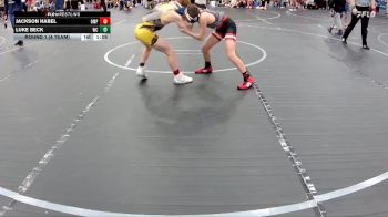 84 lbs Round 1 (4 Team) - Luke Beck, Wrecking Crew vs Jackson Habel, OMP