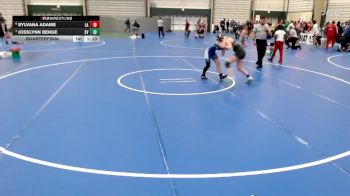 110-120 lbs Quarterfinal - Josslynn Benge, Southwest Valley vs Sylvana Adame, Las Animas