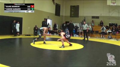 112 lbs Cons. Round 1 - Hunter Quirarte, Dark Horse vs Blake Adamson, Spring View Middle School