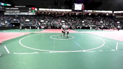 68 lbs Round 4 - Saylor O`Brien, DWC3 vs Ava Lattanzio, BEA2