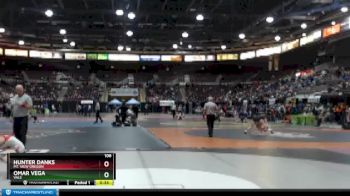 106 lbs Cons. Round 3 - Omar Vega, Vale vs Hunter Danks, Mt. View Oregon