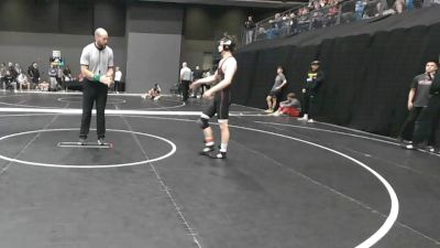 141 lbs Champ. Round 2 - Luke Kelley, Friends University vs Titus Howell, Labette Community College