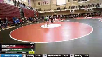 182 lbs Quarterfinal - Garrett Cappalonga, Cleveland vs Dredan Myers, Grants Pass