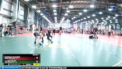 84 lbs Rd# 4- 2:00pm Friday Final Pool - Damian DuChez, Maryland Black vs AJ Bechlem, Westshore D.S.