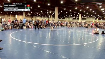 120 lbs Cons. Round 4 - Brayden Saleem, Independent vs Aiden Ballance, Elevate Wrestling Club