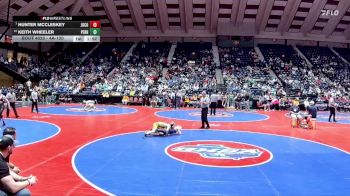 4A-120 lbs Champ. Round 1 - Hunter McCleskey, Jones County vs Keith Wheeler, Perry