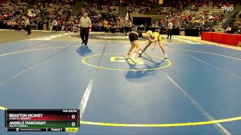 144-2A/1A Cons. Semi - Angelo Marchany, South Carroll vs Braxton McAvey, James M. Bennett