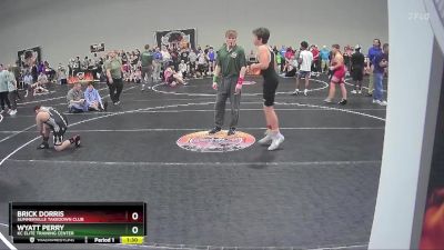 125 lbs Cons. Round 3 - Brick Dorris, Summerville Takedown Club vs Wyatt Perry, KC Elite Training Center