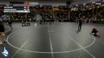 100 lbs Cons. Round 1 - Addison Neville, New Hampton vs Mia Brager, Ankeny