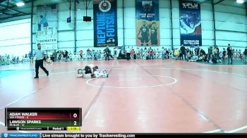 84 lbs Rd# 5- 3:45pm Friday Final Pool - Lawson Sparks, PA Blue vs Adam Walker, USA Xtreme