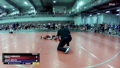 56-57 lbs Round 1 - Adam Welch, Rogue Warrior Wrestling vs Kruz Carrasco, Missouri