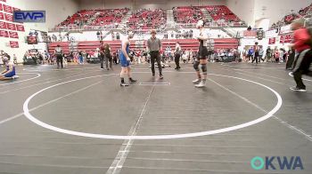 140 lbs Quarterfinal - Clayton Eudaily, Tonkawa Takedown Club vs Aiden Barker, Team Nomad