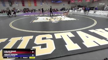 124 B Quarterfinal - Miriam Hopson, Grand Valley State vs Cailan Drake, Sacred Heart