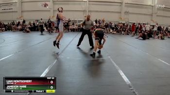 126 lbs Round 5 (6 Team) - Liam Montgomery, 330 Lab vs Jameson Hare, Phoenix WC 2