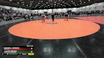 190 lbs Cons. Round 3 - Carter Brown, Lafayette (Wildwood) vs Maxwell Worden, Paola HS