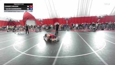 165 lbs Champ. Round 2 - Conner Carlson, Wisconsin vs Jacob Dannenberg, Sarbacker Wrestling Academy