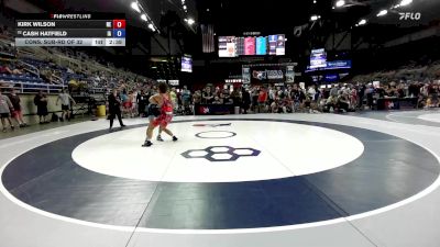 144 lbs Cons. Sub-rd Of 32 - Kirk Wilson, NE vs Cash Hatfield, IA