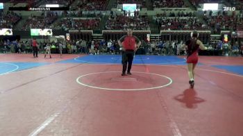 109 lbs Cons. Semi - Sophia Garza, Scrap Yard Garage vs Hannah Leonard, Heights Wrestling Club