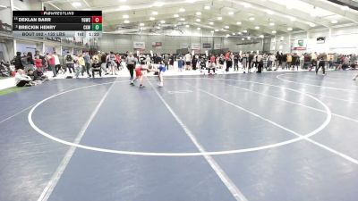 132 lbs Champ. Rd Of 16 - Deklan Barr, Young Guns Wrestling Club vs Breckin Henry, Camel Kids Wrestling