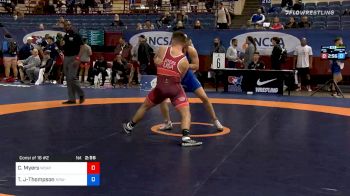 77 kg Consolation - Connor Myers, Army WCAP vs Timothy Johnson-Thompson, NMU-OTS