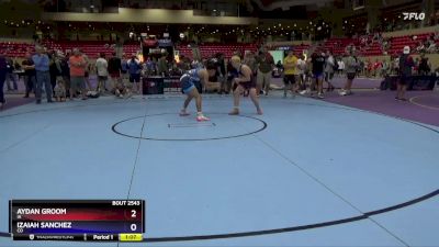 150 lbs Cons. Round 3 - Aydan Groom, IA vs Izaiah Sanchez, CO