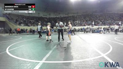 Quarterfinal - Karter Locust, Cowboy Wrestling Club vs Channing Davidson, Roland Youth League Wrestling