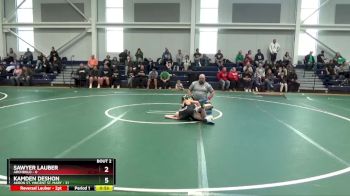 80 lbs Round 1 (6 Team) - Kamden Deshon, Akron St. Vincent St. Mary vs Sawyer Lauber, Archbold