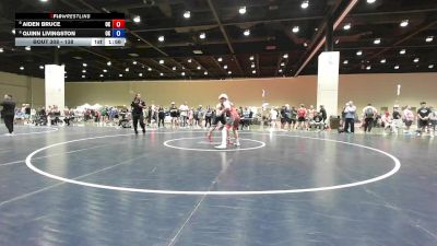 157 lbs Champ. Round 2 - Aiden Bruce, OK vs Quinn Livingston, OK