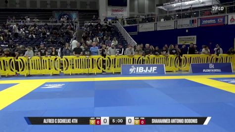 Shahahmed Antonio Bobonis vs Alfred C Schielke 4th 2025 Pan IBJJF Jiu-Jitsu No-Gi Championship