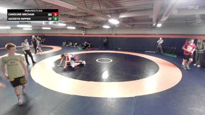 155-167 lbs Round 4 - Caroline Mecham, Sanderson Wrestling Academy vs Jacksyn Kippen, Canyon View Falcons