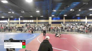 66 lbs Consi Of 4 - Dante Lewis II, Silverback WC vs Talon Jackson, Gold Rush Wr Ac