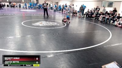 45 lbs Semis & 1st Wrestleback (8 Team) - Beckett Goble, Foley vs Ashton Bettis, BHVPP