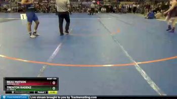 195 lbs Quarterfinal - Beau Matson, Watford City vs Trenton Radenz, St. Mary`s