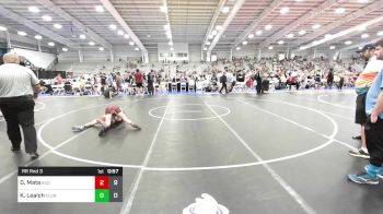 120 lbs Rr Rnd 3 - Daniel Mata, Indiana Flash South vs Kyle Leaich, Florida Tropics