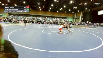 144 lbs Quarterfinal - Edward Sheeran, Pitman vs Avery Jones, Oakdale
