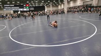 106 lbs Cons. Semis - Kaemen Orine, Team Missouri Select vs Michael McNamara, Illinois