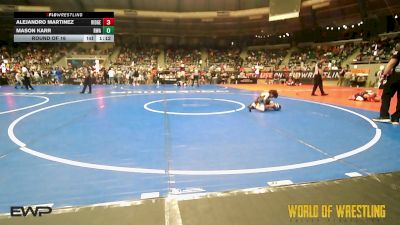 52 lbs Round Of 16 - Alejandro Martinez, Ridge Wrestling Club vs Mason Karr, Roundtree Wrestling Academy