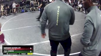 105 lbs Quarterfinals (8 Team) - Anthony Schoeller, Minnesota Maroon vs Max Wiberg, Utah