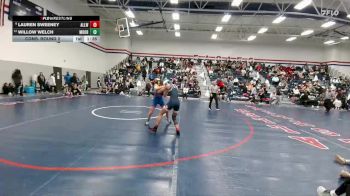 130 lbs Cons. Round 2 - Willow Welch, Moore vs Lauren Sweeney, Allen White