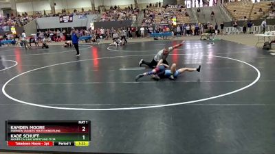 85 lbs Quarterfinal - Kamden Moore, Fairview Jackets Youth Wrestling vs Kade Schuft, Higher Calling Wrestling Club