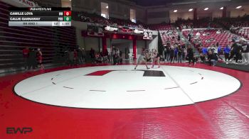 105 lbs Rr Rnd 1 - Camille Loya, Westmoore High School Girls vs Callie Gannaway, Piedmont High School Girls