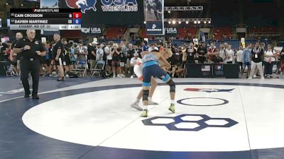 126 lbs Champ. Rd Of 32 - Cain Crosson, Iowa vs Davien Martinez, Colorado