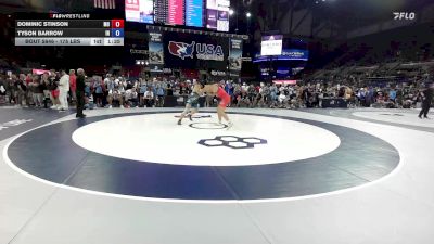 175 lbs Champ. Rd Of 128 - Dominic Stinson, MO vs Tyson Barrow, IN