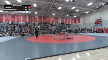 165 lbs Champ. Round 1 - Lance Eisenman, West Grand vs Eli Bency, Palisade
