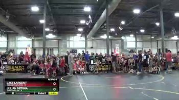 72 lbs Round 1 (6 Team) - Julian Medina, Team Gotcha vs Jace Largent, Indiana Outlaws